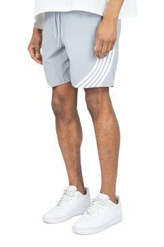 Rebel Minds Striped Nylon Shorts Grey (A00-14905)