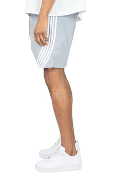 Rebel Minds Striped Nylon Shorts Grey (A00-14905)