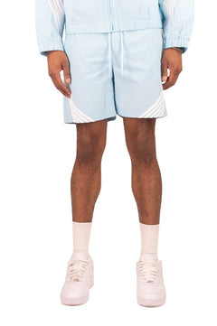 Rebel Minds Striped Nylon Shorts Light Blue (A00-14905)