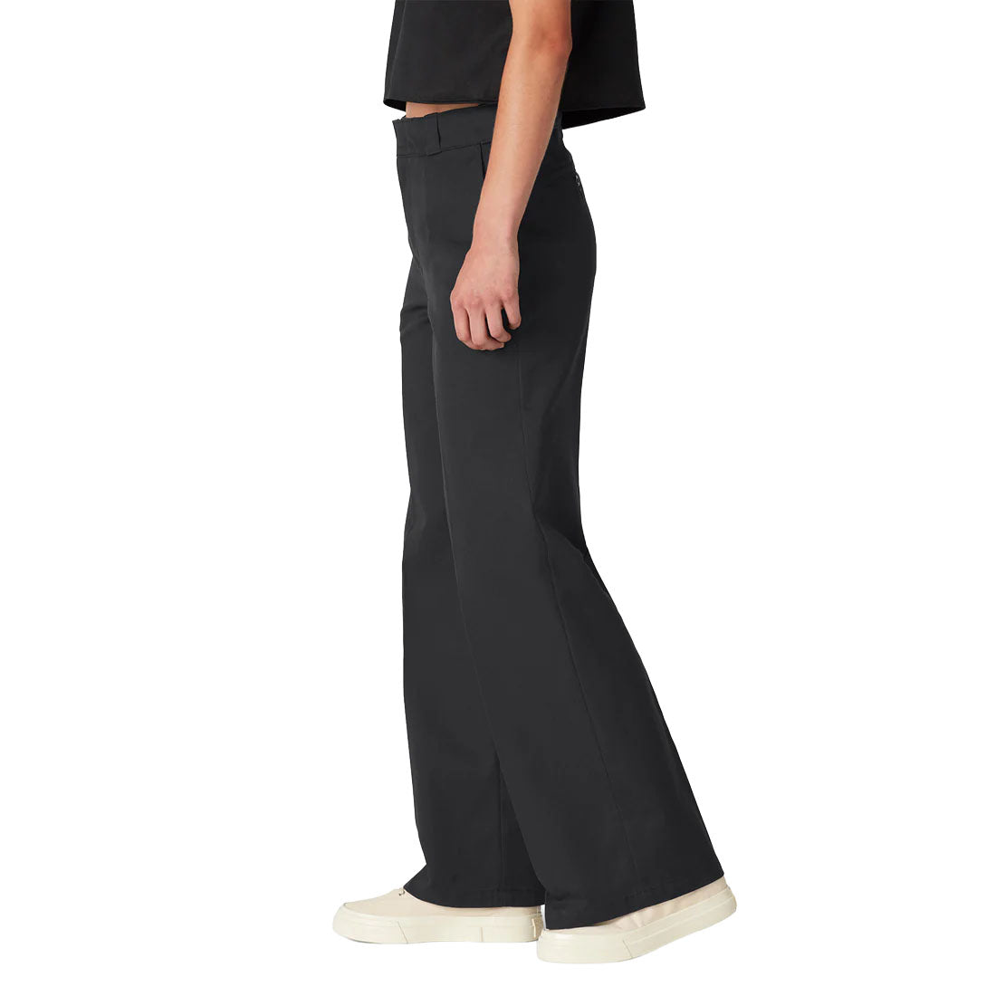 Dickies Wide Leg Work Pant Women’s Black A4YSEBLK (FP901S) | Pro Feet