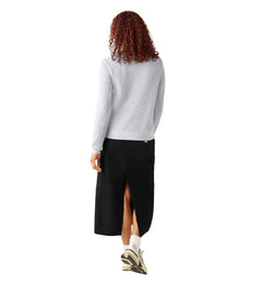 Dickies Women’s Thermal Crewneck Shirt Light Heather Gray A85WQ | Pro Feet