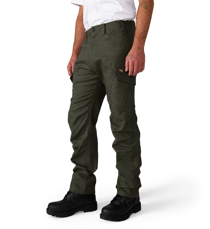 Dickies Tradebuilt Duck Canvas Cargo Pants Moss Green A861C0MS | Pro Feet