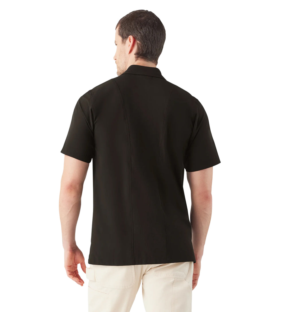 Dickies Short Sleeve Performance Work Shirt Black A8631 | Pro Feet