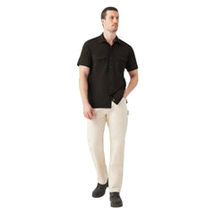 Dickies Short Sleeve Performance Work Shirt Black A8631 | Pro Feet