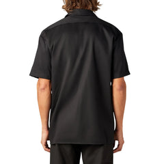 FLEX Relaxed Fit Short Sleeve Work Shirt Black (A875GBLK)