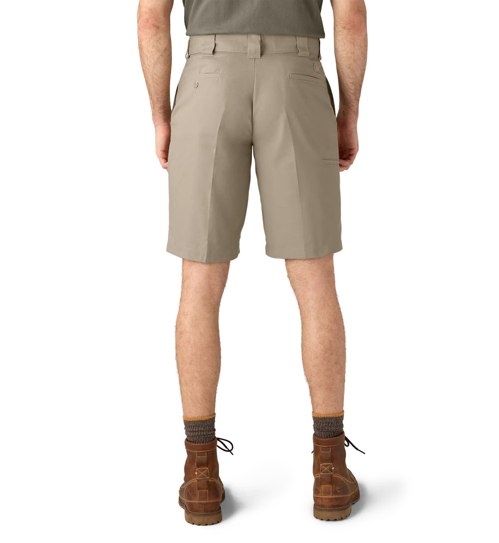 Dickies FLEX Relaxed Fit Work Shorts 11 Inch Desert Sand A875Y0DS | Pro Feet