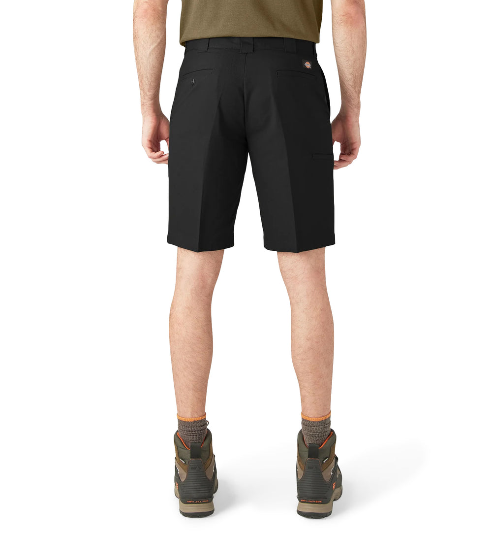 Dickies FLEX Relaxed Fit Work Shorts 11 Inch Black A875YBLK | Pro Feet