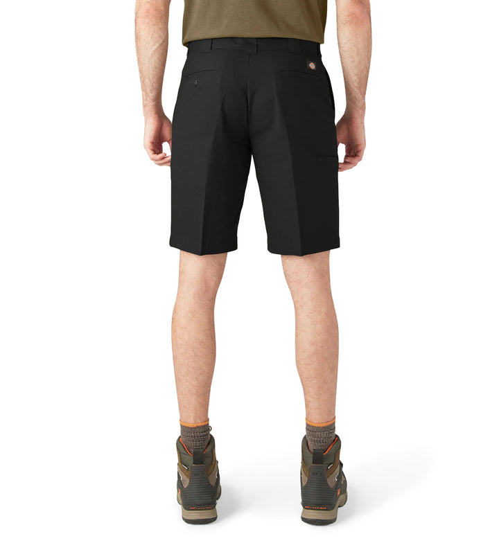 Dickies FLEX Relaxed Fit Work Shorts 11 Inch Black A875YBLK | Pro Feet