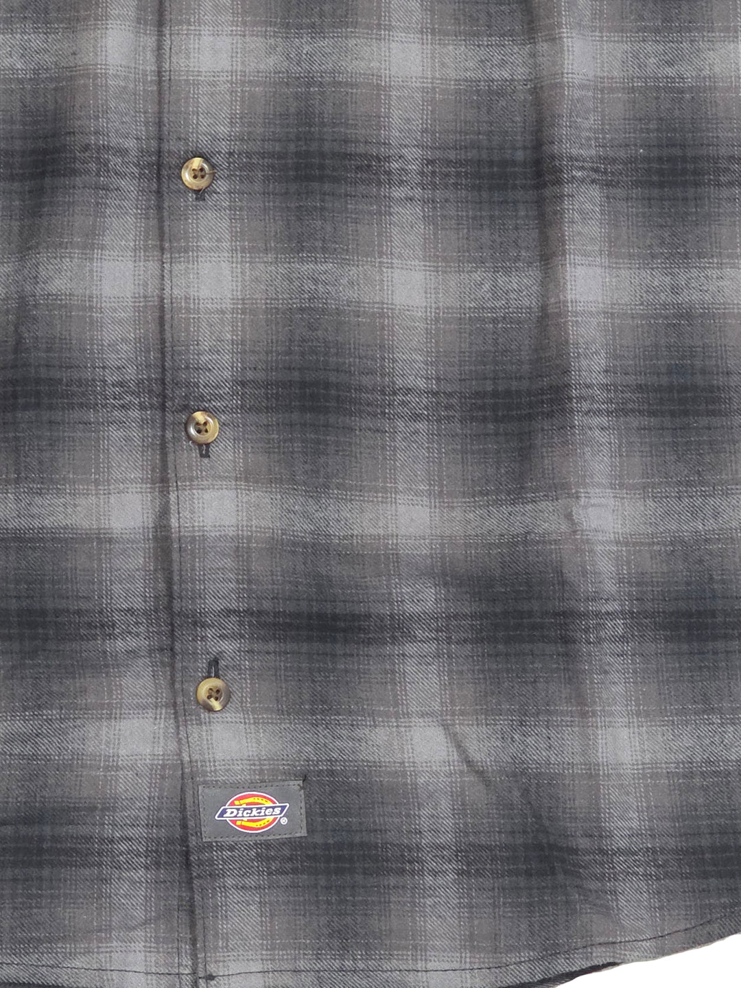Dickies Long Sleeve Flannel Work Shirt Slate A879L-0SL | Pro Feet