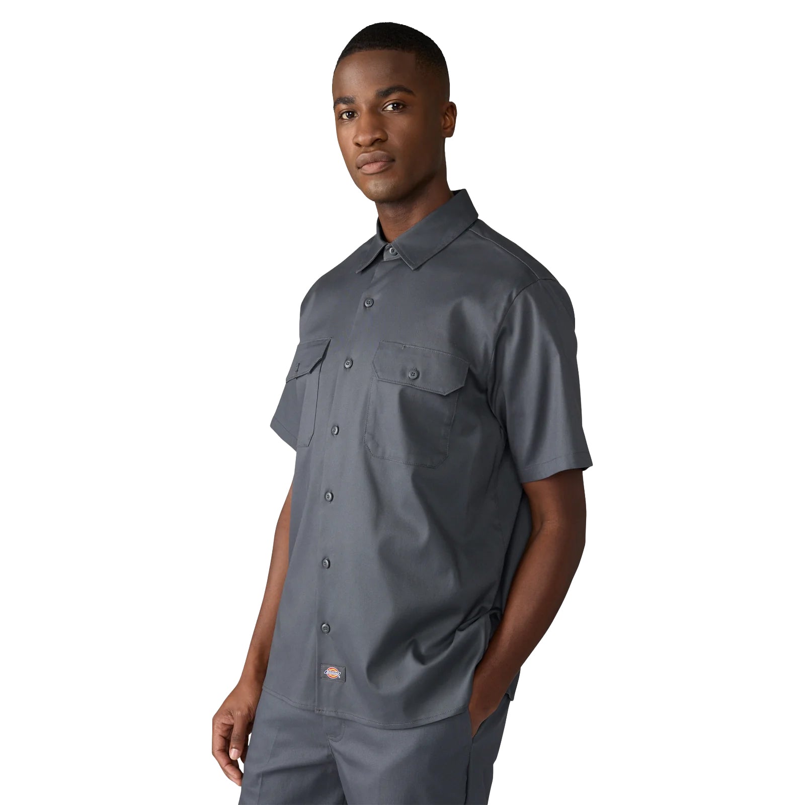 Dickies Pro Series Work Shirt Charcoal A886W | Pro Feet