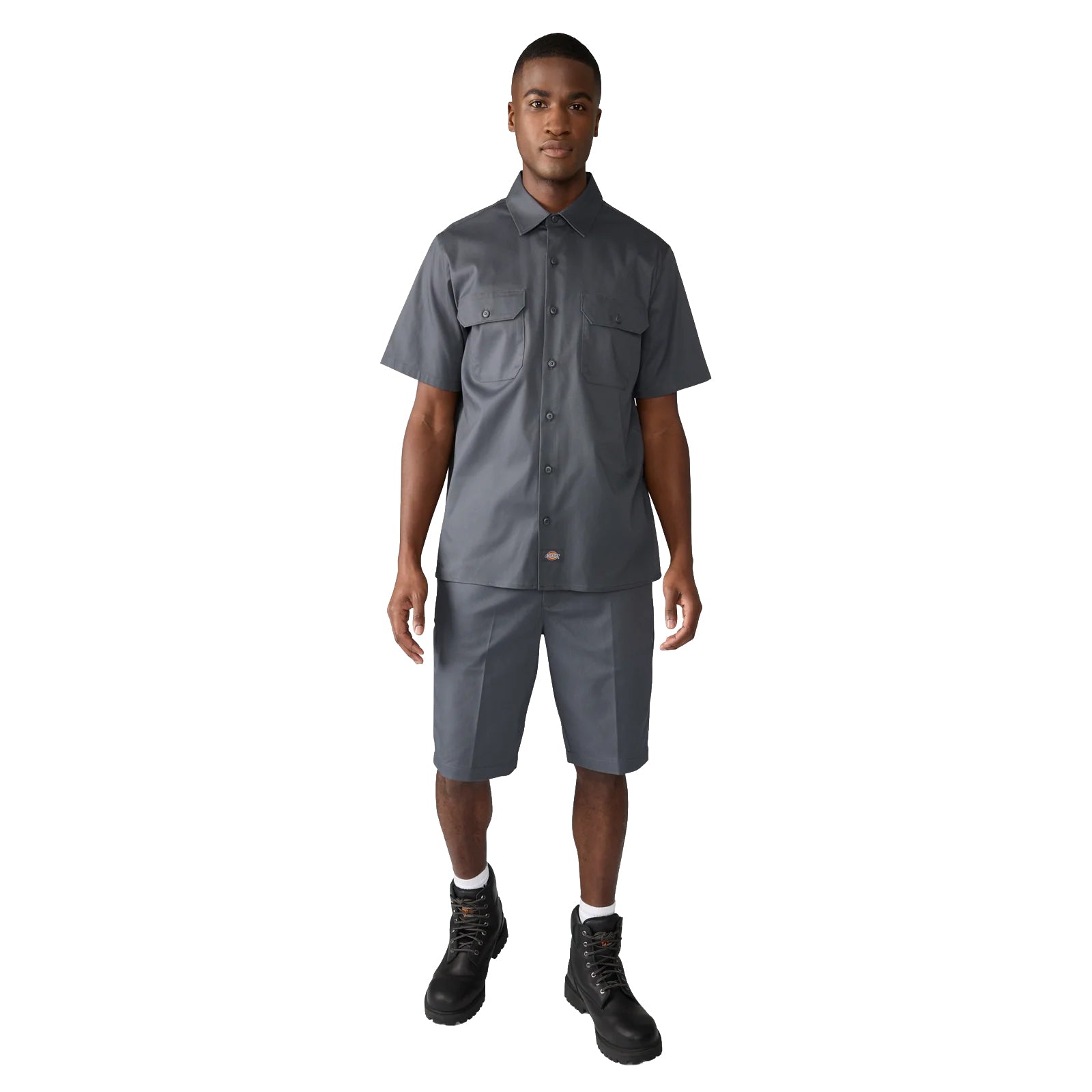 Dickies Pro Series Work Shirt Charcoal A886W | Pro Feet