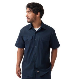Dickies Pro Series Work Shirt Dark Navy A886W | Pro Feet