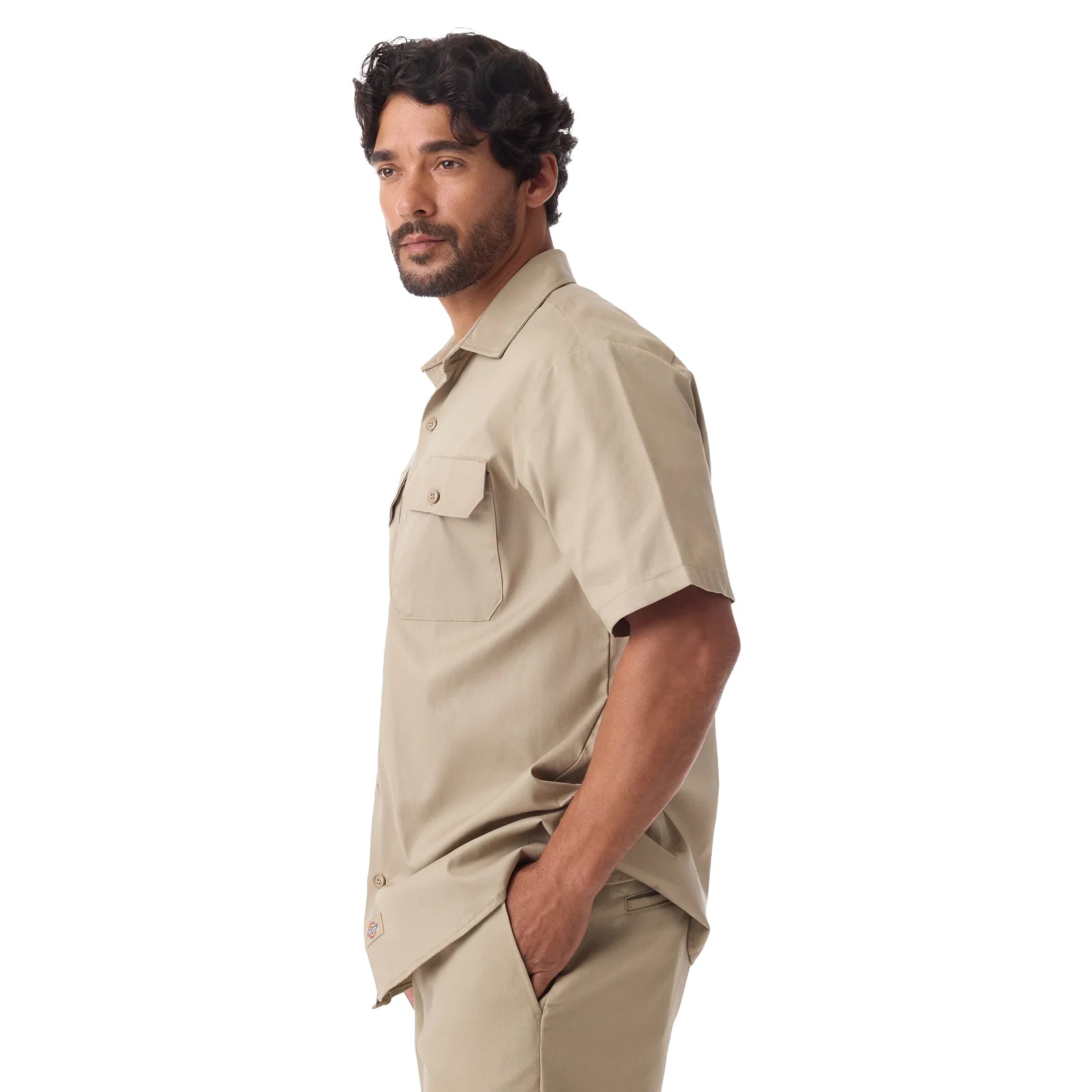 Dickies Pro Series Work Shirt Desert Sand A886W | Pro Feet
