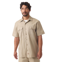 Dickies Pro Series Work Shirt Desert Sand A886W | Pro Feet