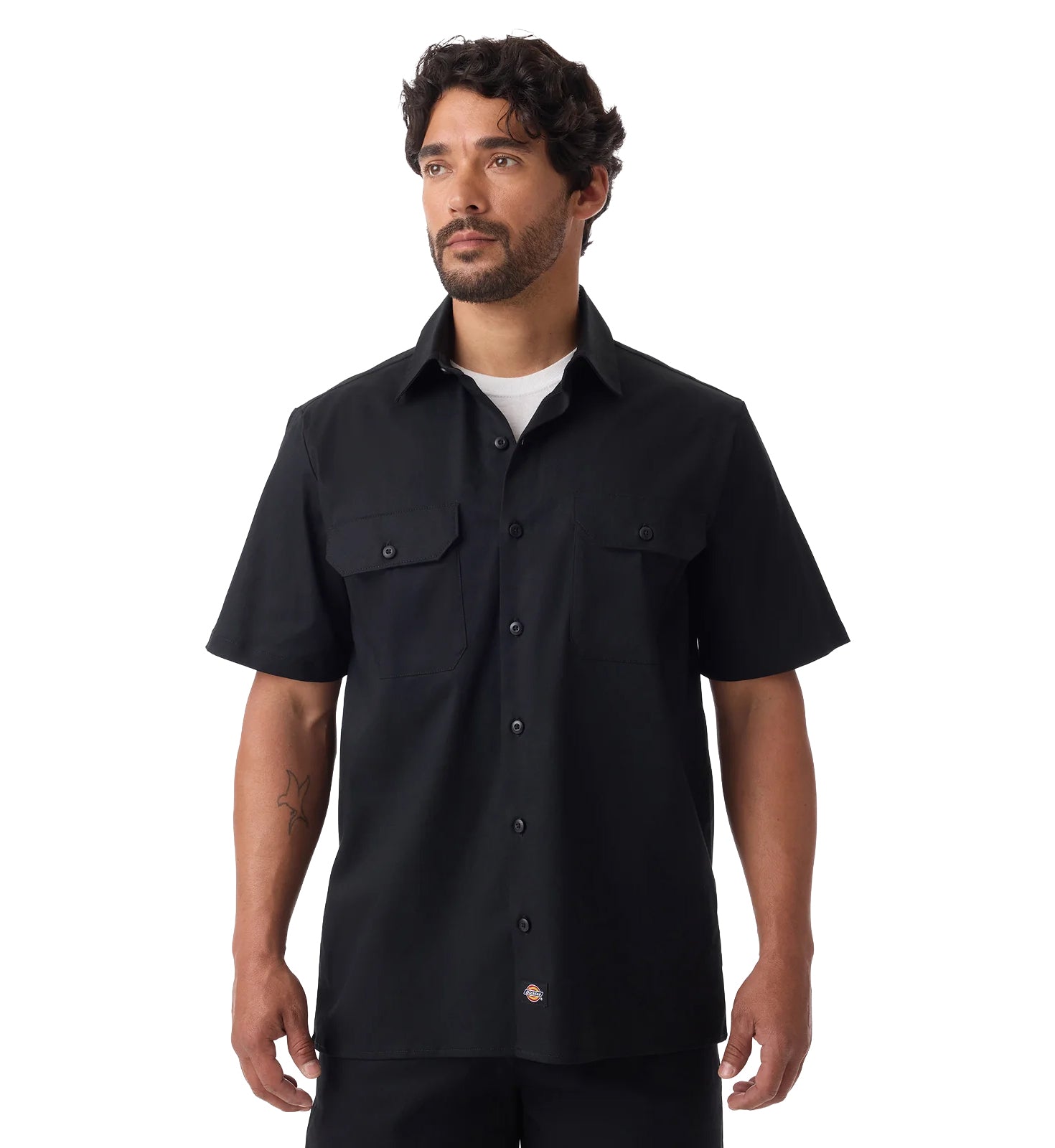 Dickies Pro Series Work Shirt Black A886W | Pro Feet
