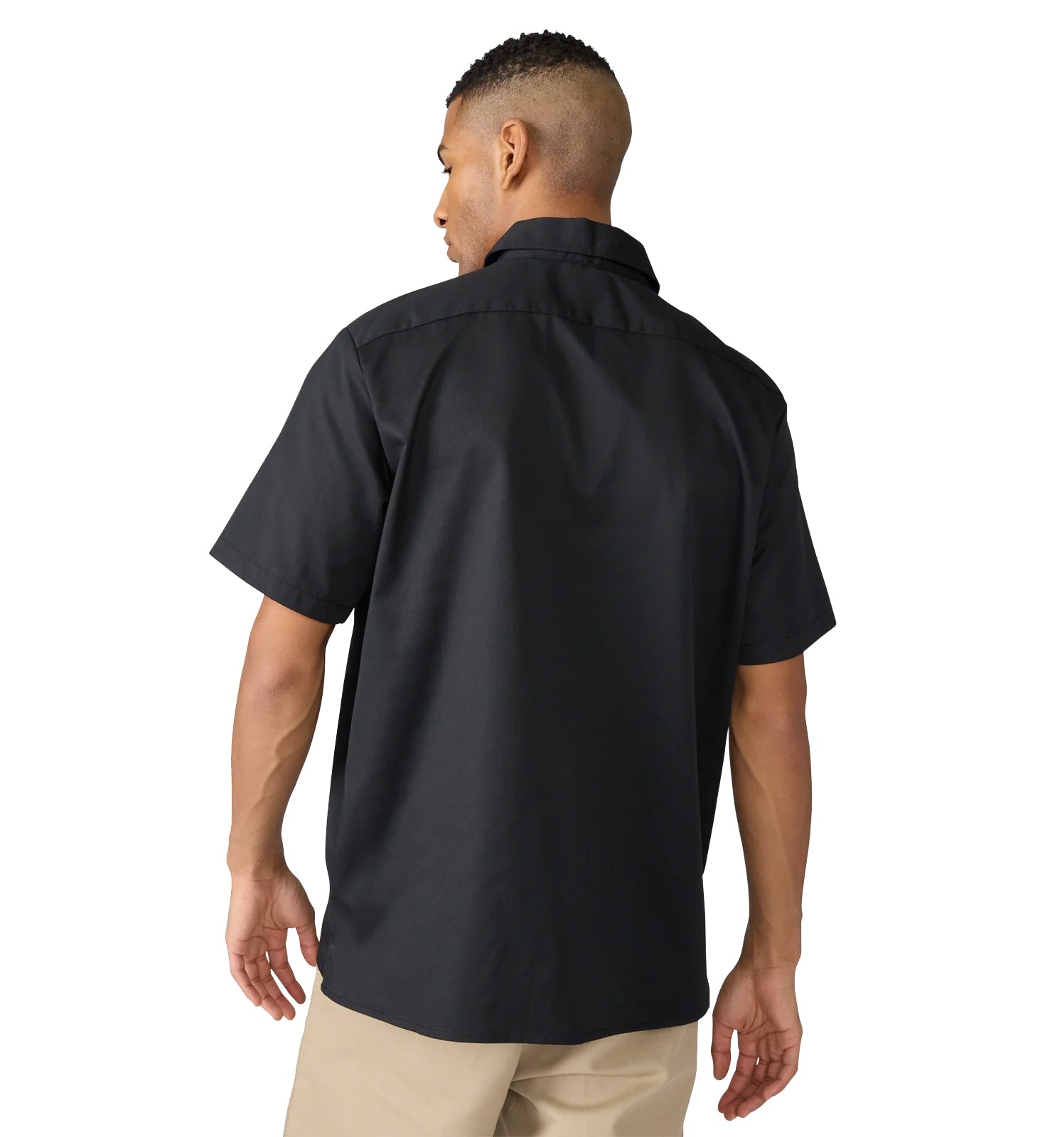 Dickies 1/4 Zip Work Shirt Black A88A1 | Pro Feet
