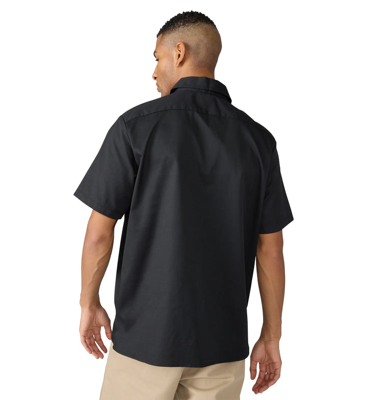 Dickies 1/4 Zip Work Shirt Black A88A1 | Pro Feet
