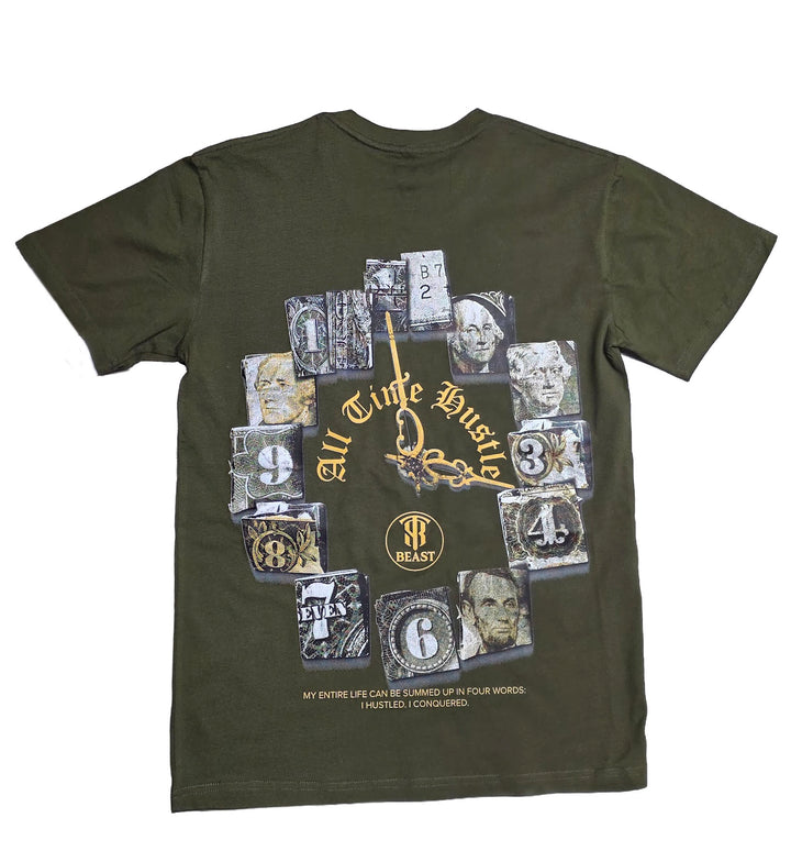 BTS “ALL TIME” T-Shirt - Olive