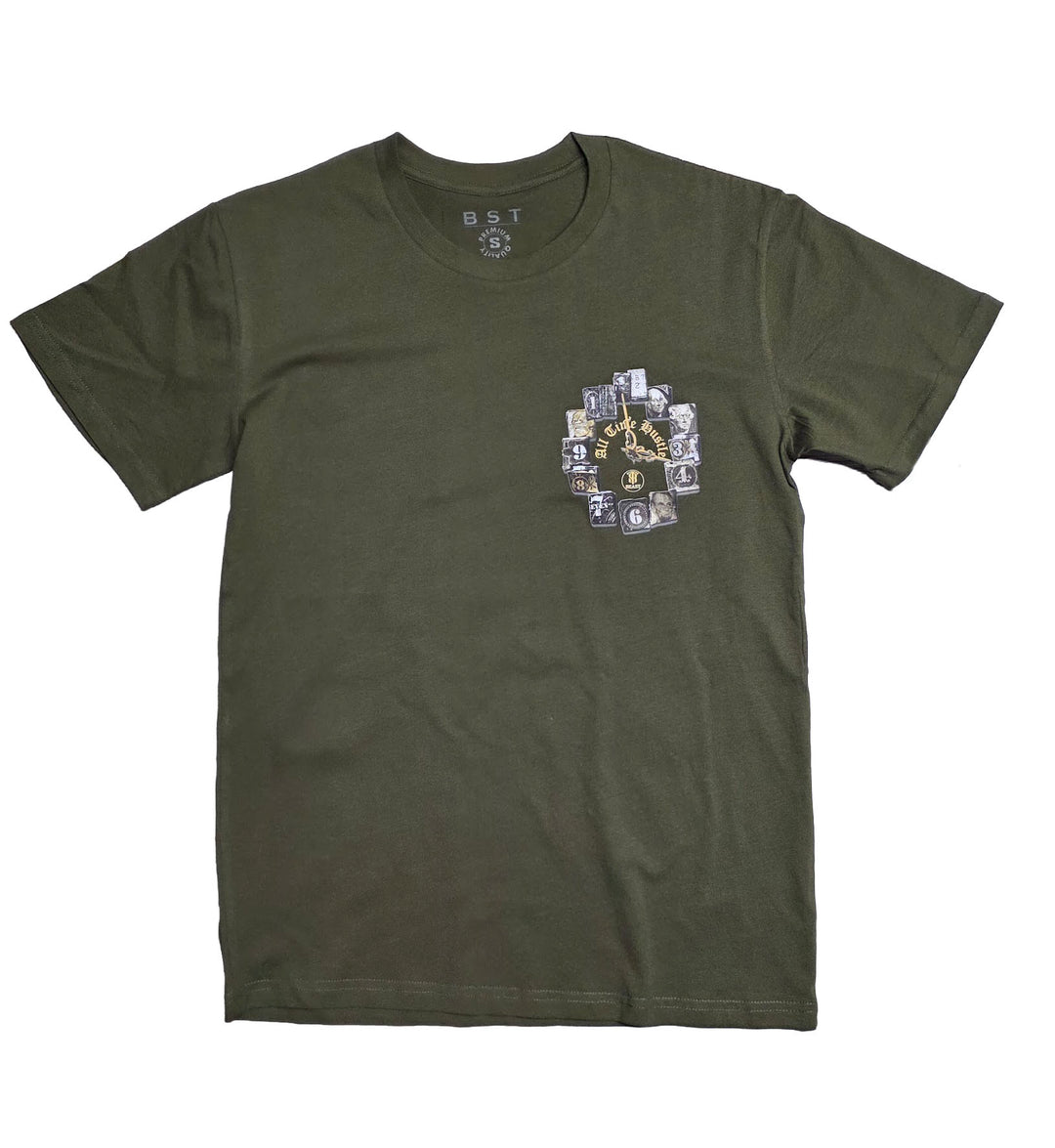 BTS “ALL TIME” T-Shirt - Olive