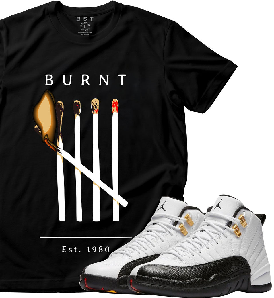 BST “AIR JORDAN – Retro 12 Burnt” T-Shirt