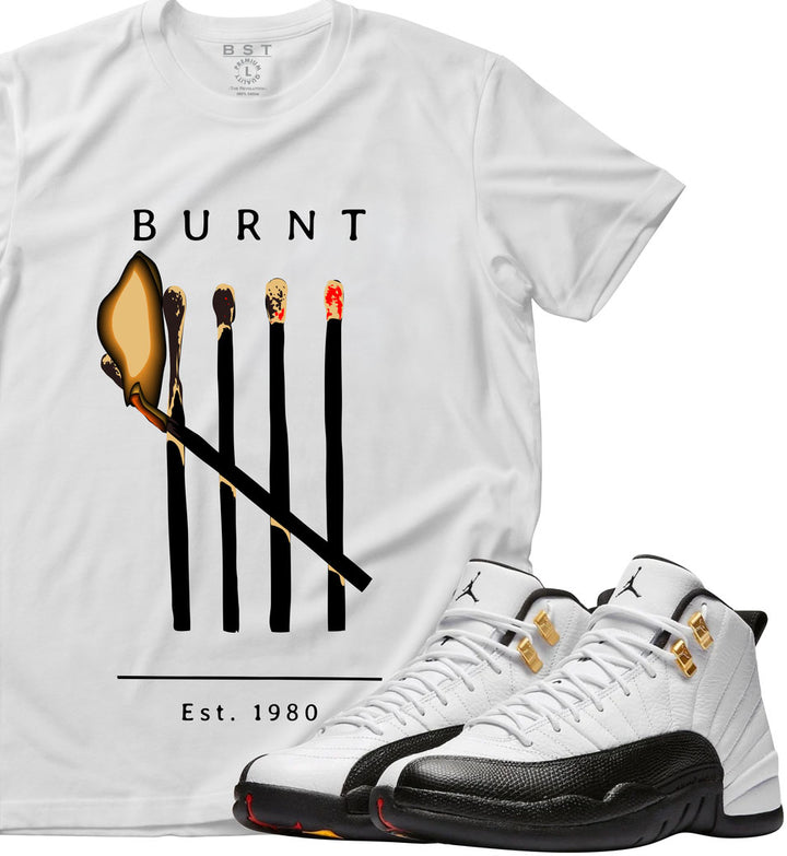 BST “AIR JORDAN – Retro 12 Burnt” T-Shirt