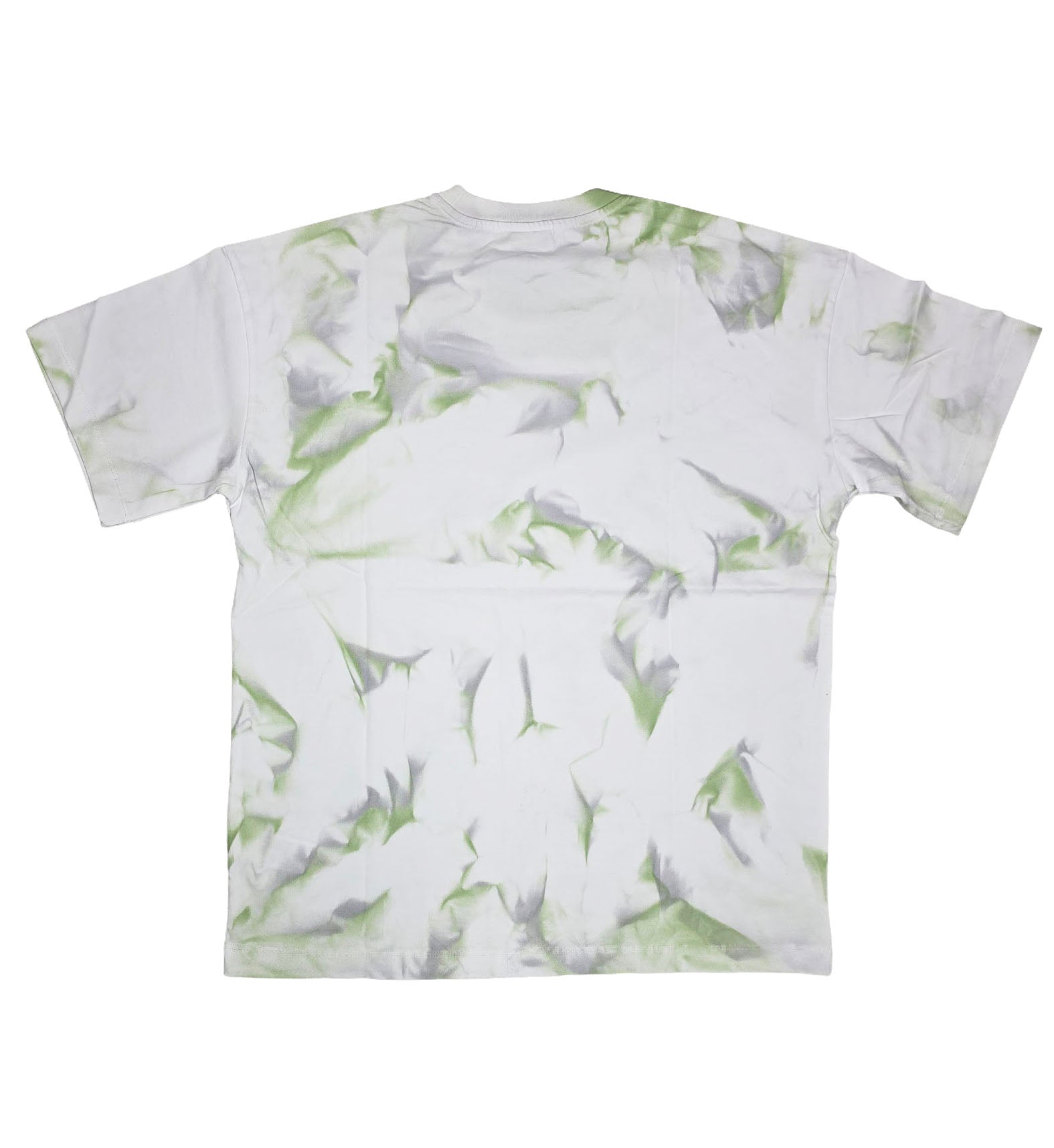 2Y Premium Tie Dye Heavyweight T-Shirt Green Tie-Dye AJ-6375 | Pro Feet
