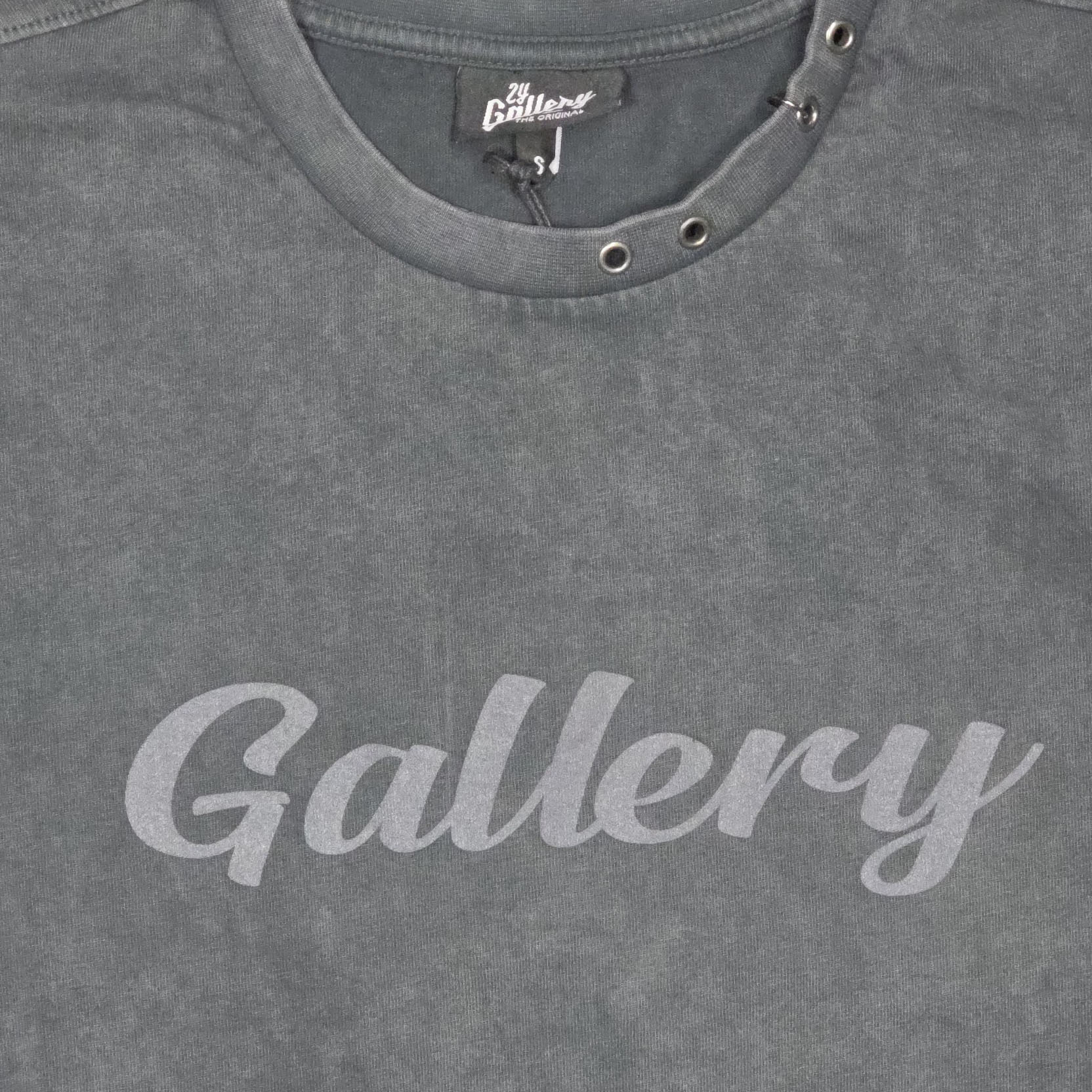 2Y Premium Gallery Heavyweight T-Shirt Charcoal AJ-6484 | Pro Feet