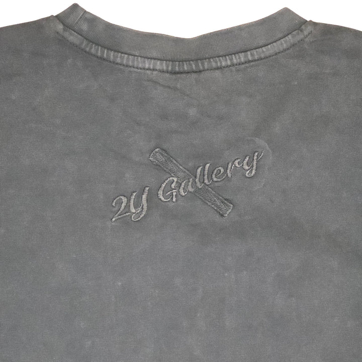 2Y Premium Gallery Heavyweight T-Shirt Charcoal AJ-6484 | Pro Feet