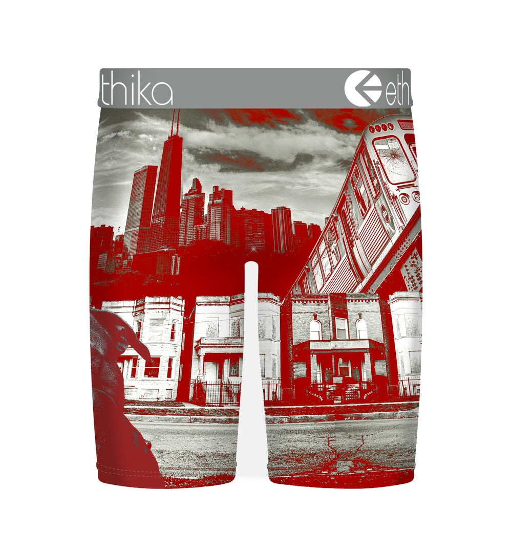 Ethika Off The Porch Boys Staple “Grey/Red” (BHOAAL2508)