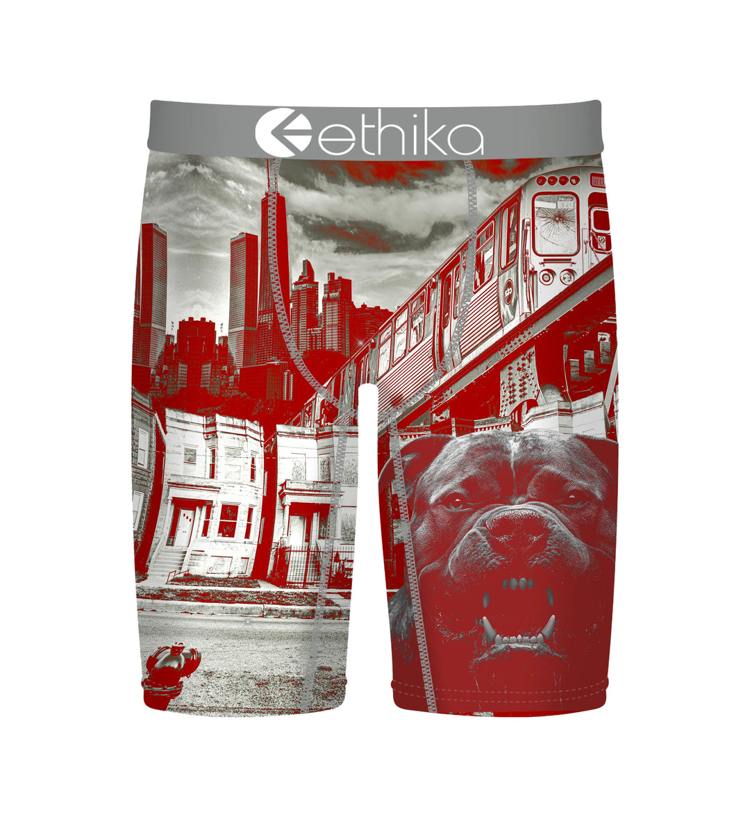 Ethika Off The Porch Boys Staple “Grey/Red” (BHOAAL2508)