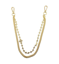 Jewelry Essentials Crosses Wallet Chain Gold | Pro Feet | BKC-260