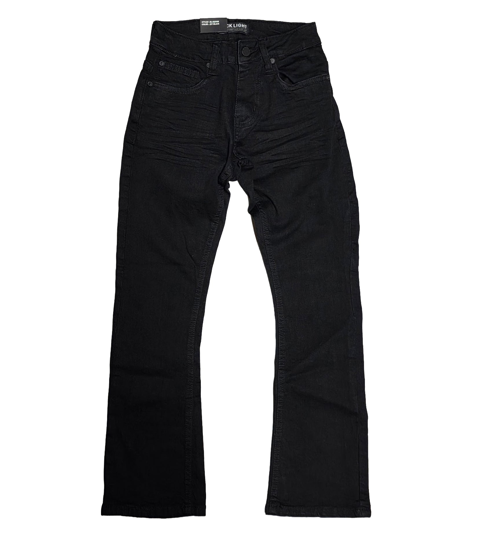 Mischief International Boy’s Flare Jeans “Black” (BL-80500)