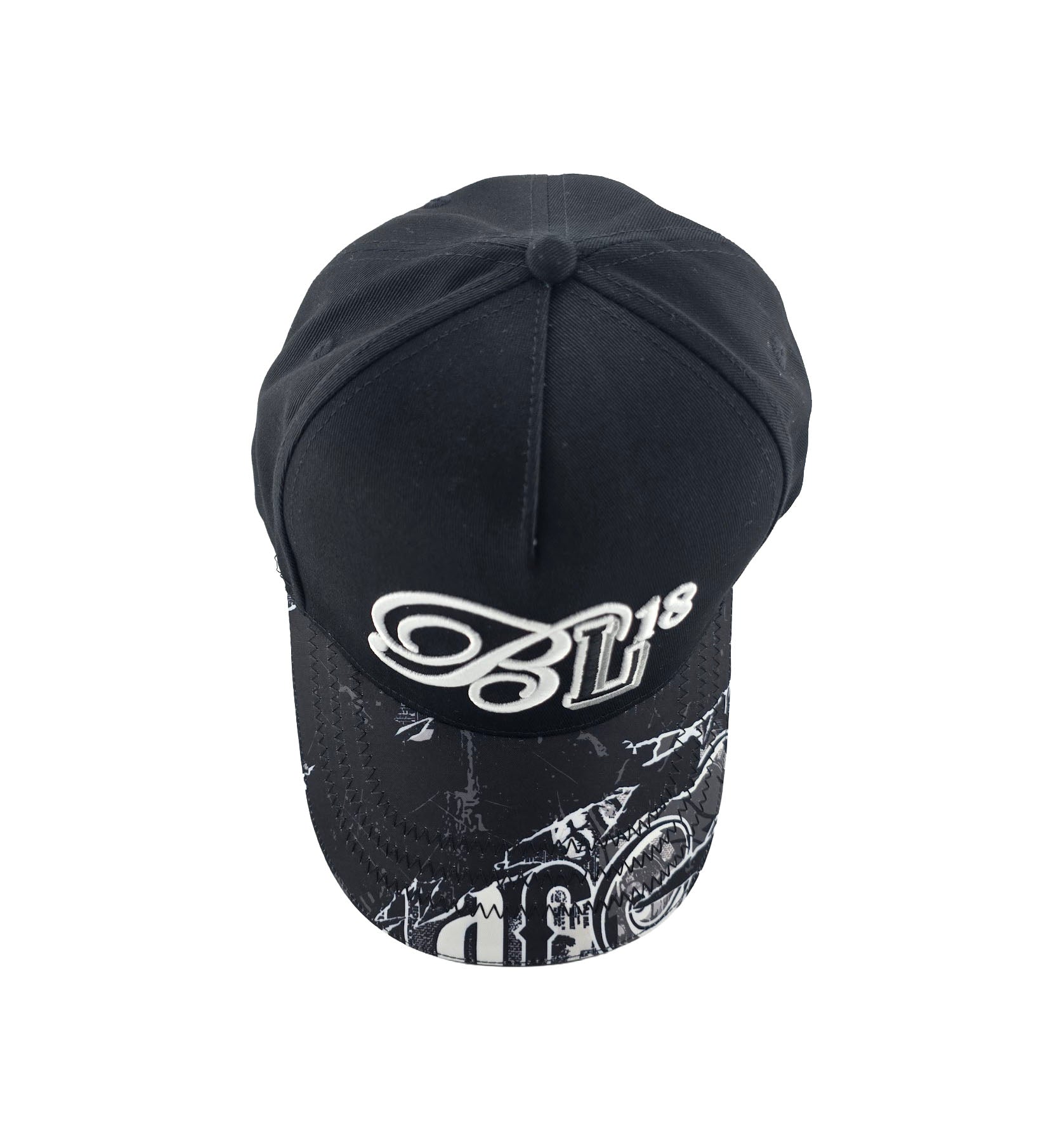 Blac Leaf Calling All Dreamers Trucker Hat Black AOP | Pro Feet | BLCAD26-004