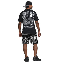Blac Leaf Calling All Dreamers Trucker Hat Black AOP | Pro Feet | BLCAD26-004