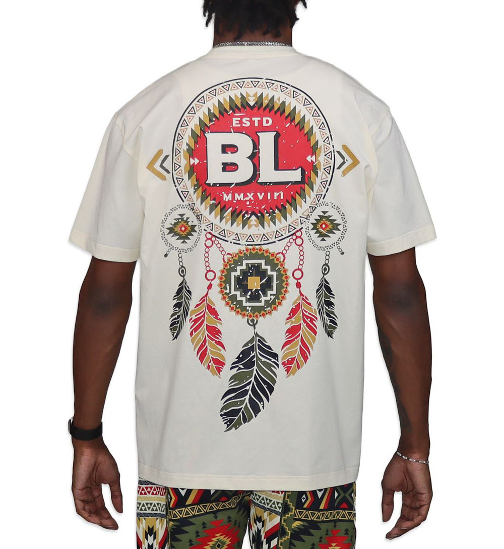 Blac Leaf Dream Catcher T-Shirt Cream (BLDC26-001)