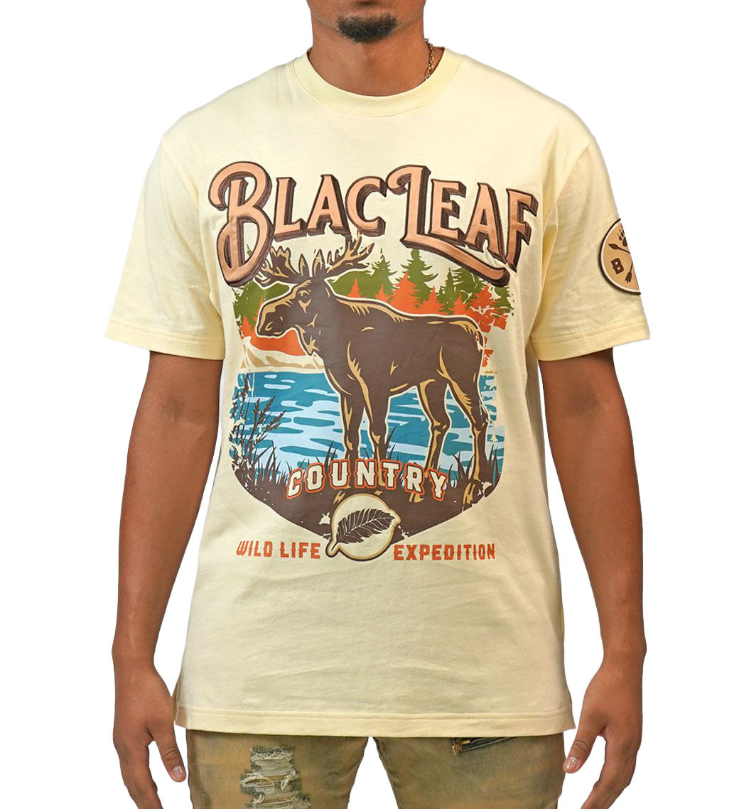 Blac Leaf Wild Life Expedition T-Shirt “Cream”