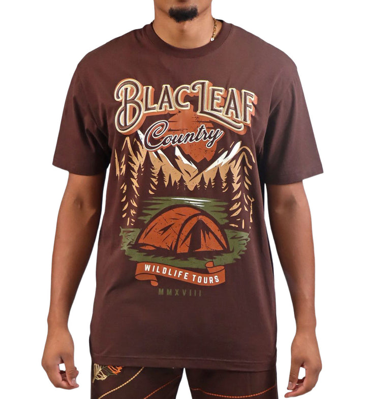 Blac Leaf Roam Free T-Shirt “Brown” 
