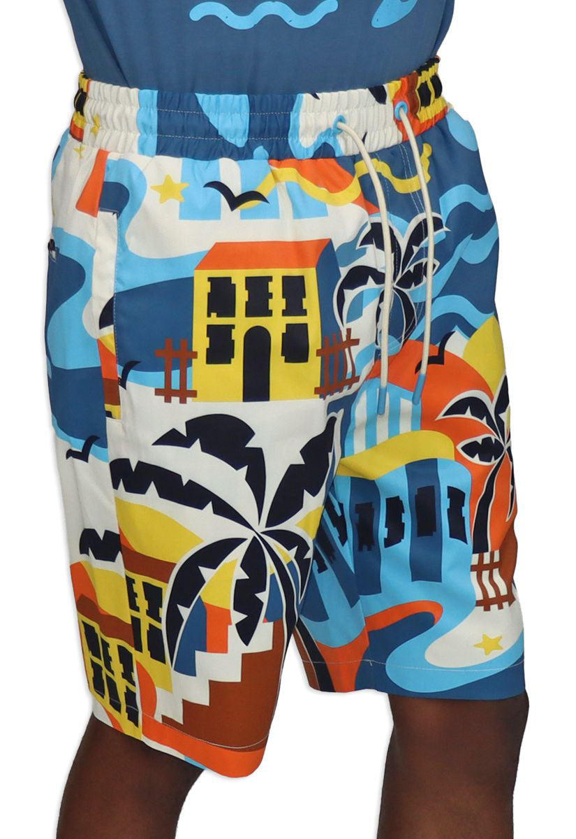 Blac Leaf Life Is Wonderful AOP Shorts | Pro Feet | BLPFP26-008