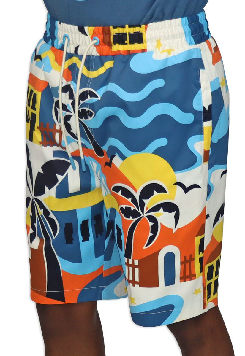 Blac Leaf Life Is Wonderful AOP Shorts | Pro Feet | BLPFP26-008