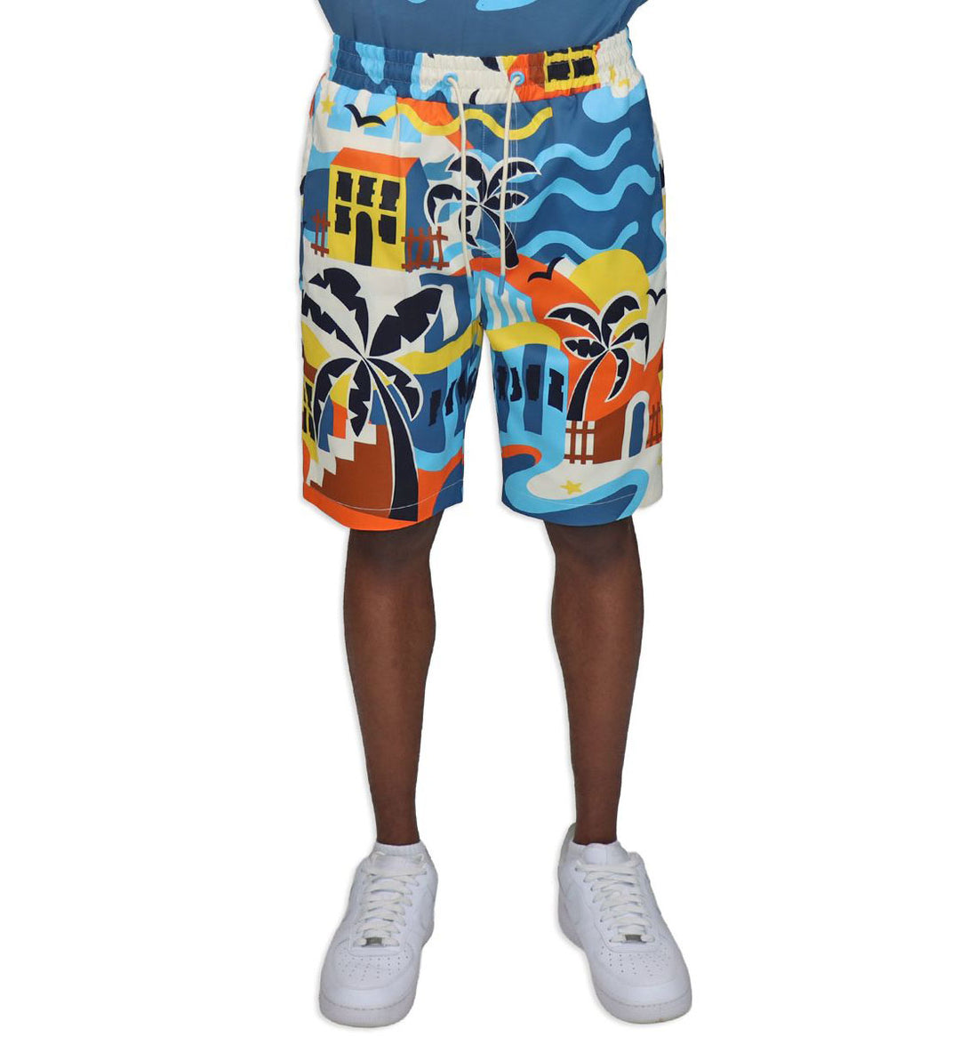 Blac Leaf Life Is Wonderful AOP Shorts | Pro Feet | BLPFP26-008