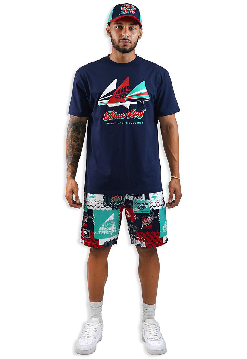Blac Leaf True Color Dad Hat Navy Red BLS223-109 | Pro Feet