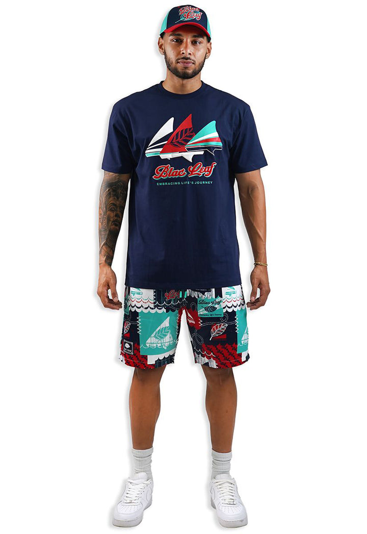 Blac Leaf True Color Dad Hat Navy Red BLS223-109 | Pro Feet