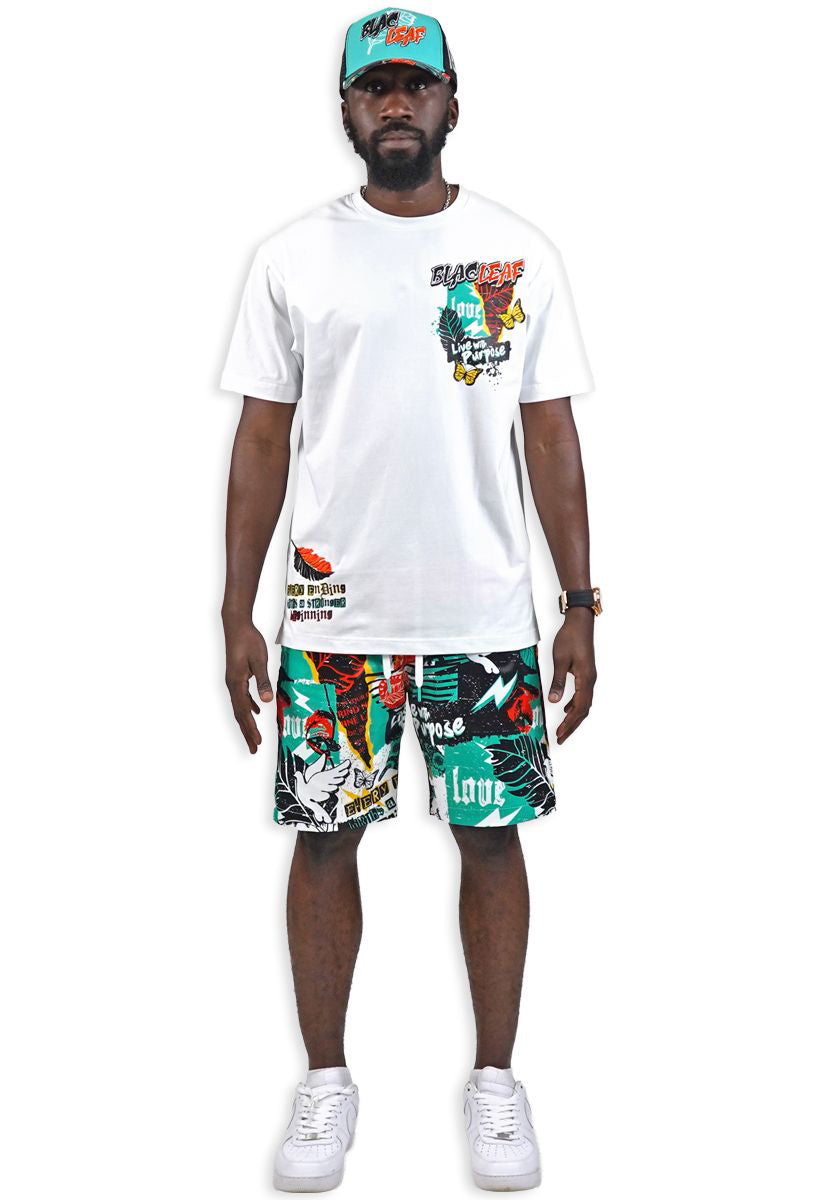 Blac Leaf Stronger Beginning T-Shirt