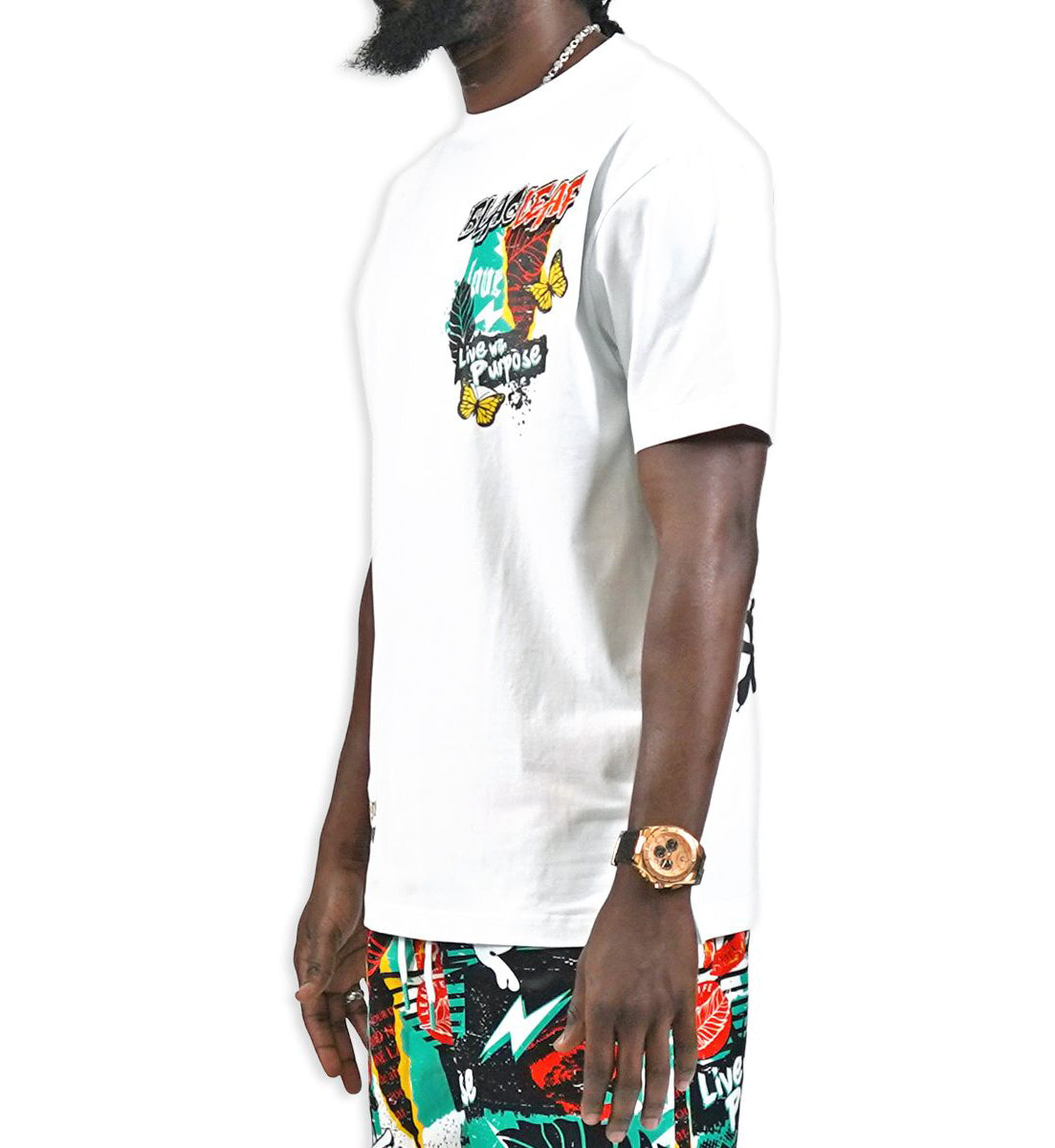 Blac Leaf Stronger Beginning T-Shirt