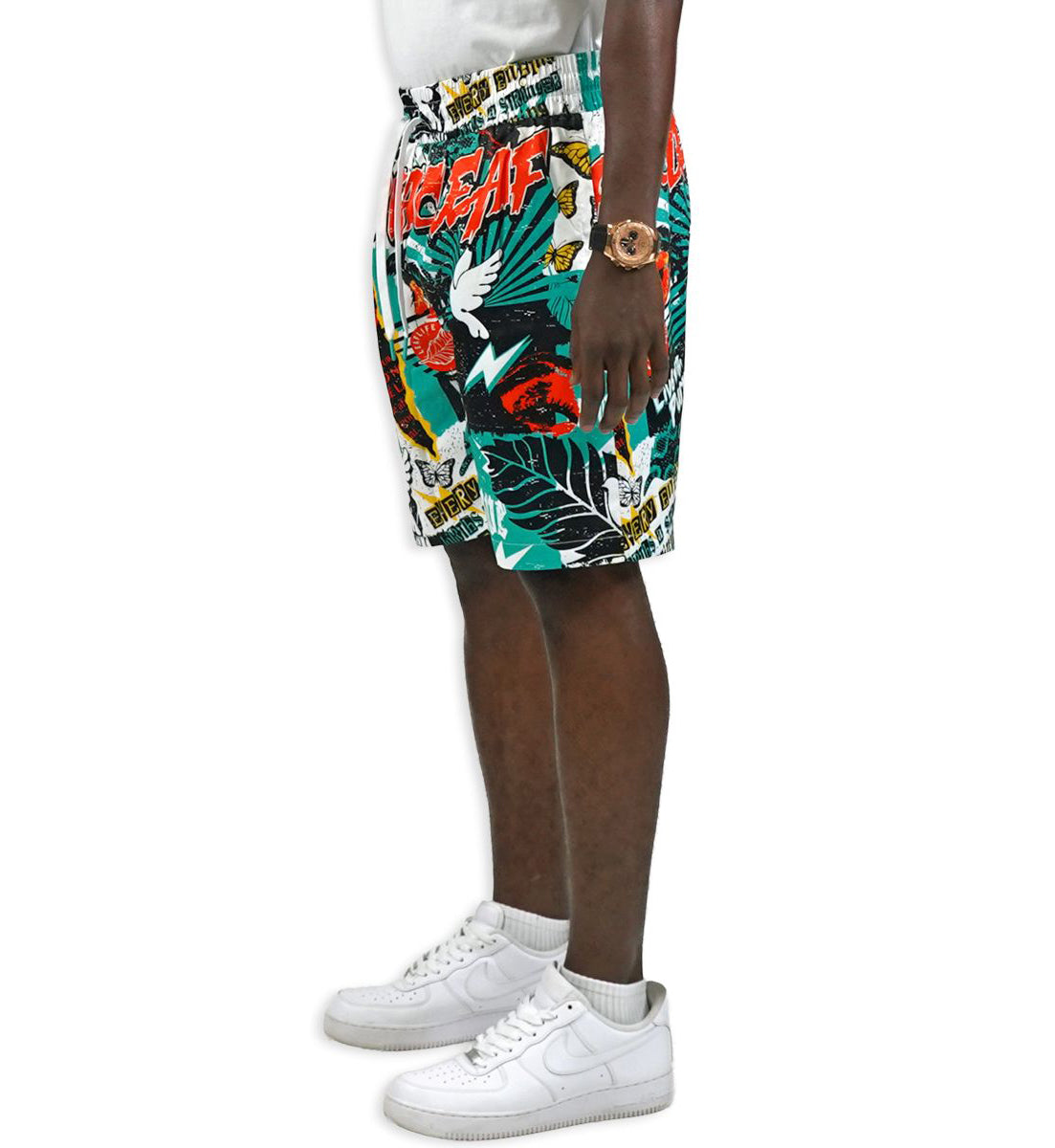 Blac Leaf Reborn AOP Short AOP BLSUM126-003 | Pro Feet