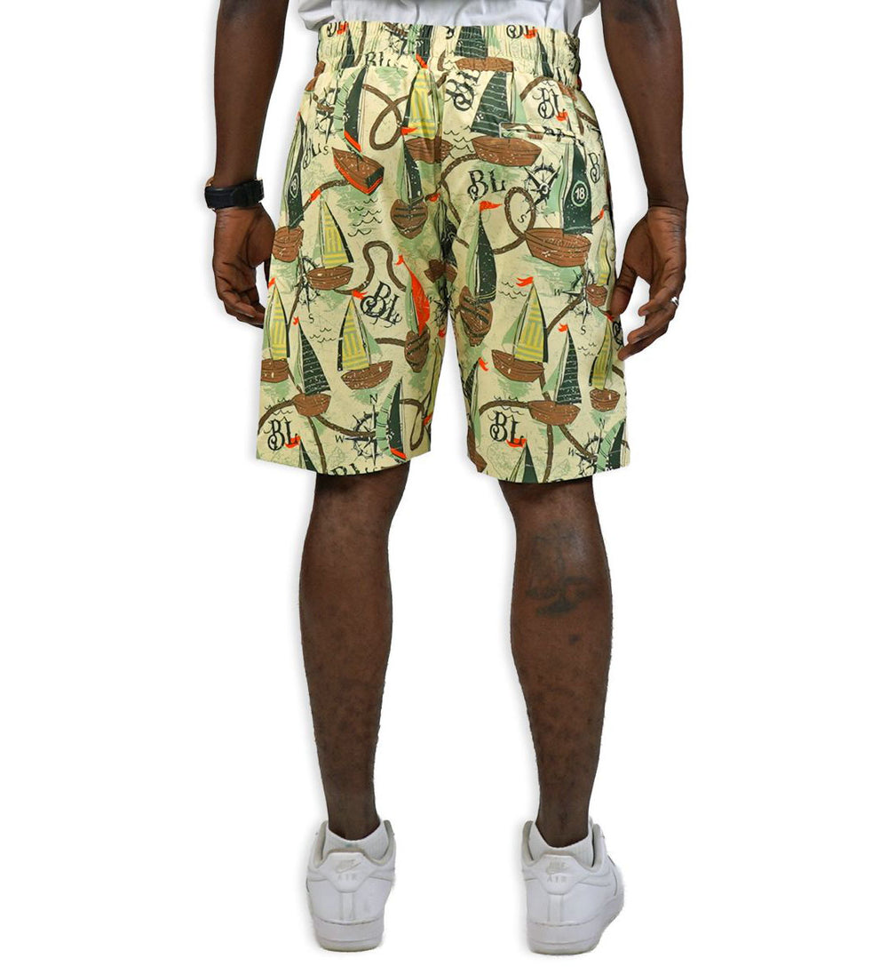 Blac Leaf Sailing Academy AOP Short AOP BLSUM126-007 | Pro Feet