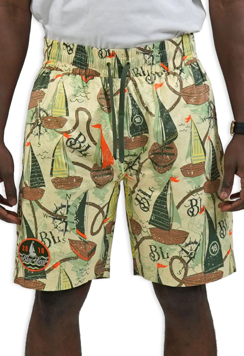 Blac Leaf Sailing Academy AOP Short AOP BLSUM126-007 | Pro Feet