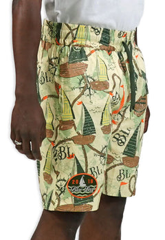 Blac Leaf Sailing Academy AOP Short AOP BLSUM126-007 | Pro Feet