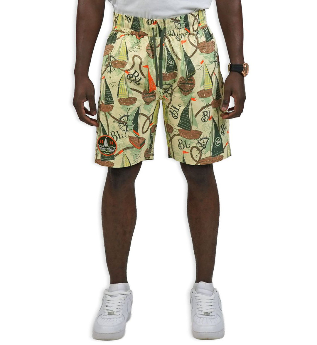 Blac Leaf Sailing Academy AOP Short AOP BLSUM126-007 | Pro Feet