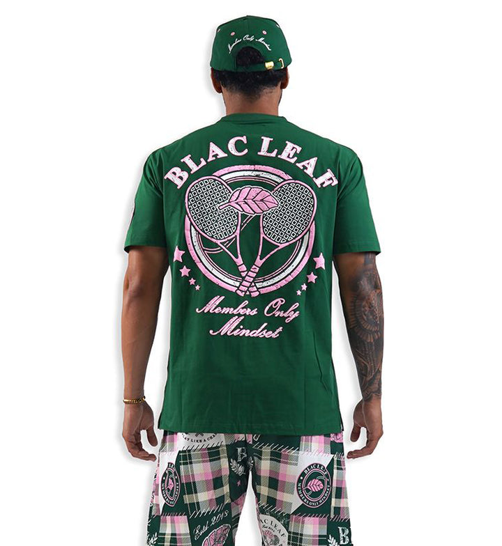 Blac Leaf Members Only Mindset Green Shirt BLSUM426-001 | Pro Feet